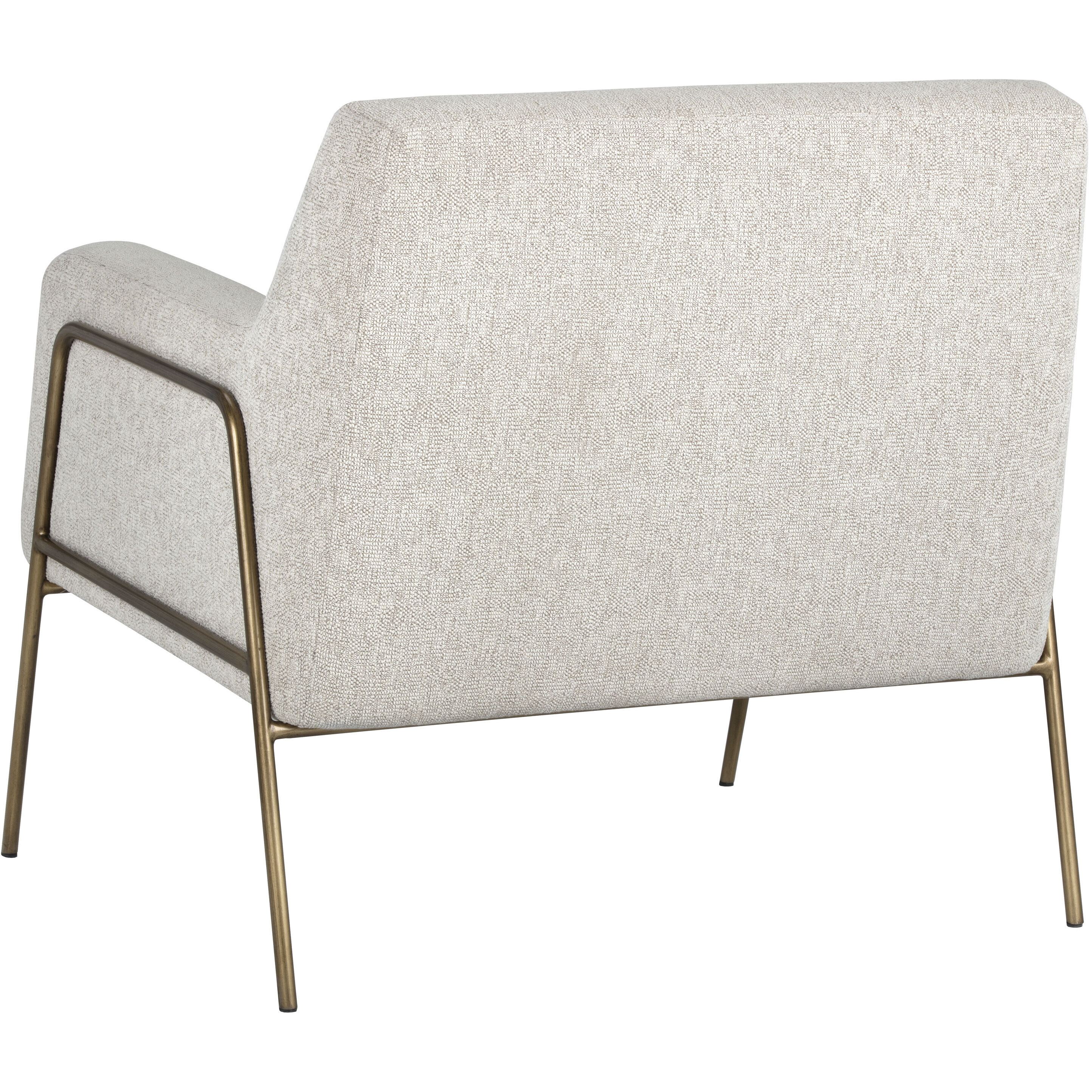 Cybil Dove Cream Lounge Chair
